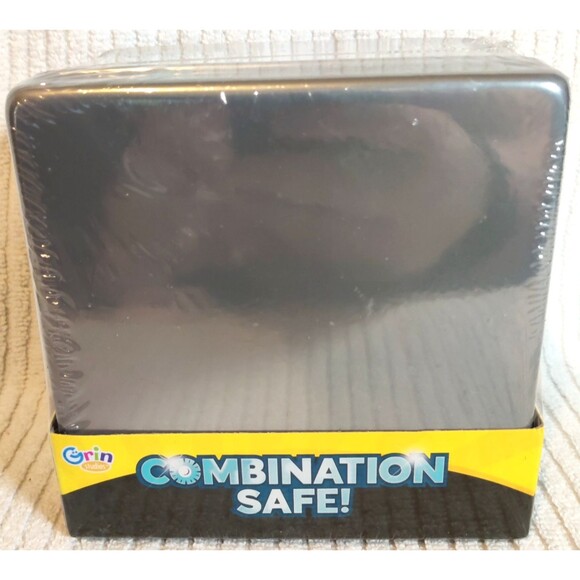 Grin Studios Kids Combination Safe Bank, Gunmetal Grey - NEW - Picture 3 of 5